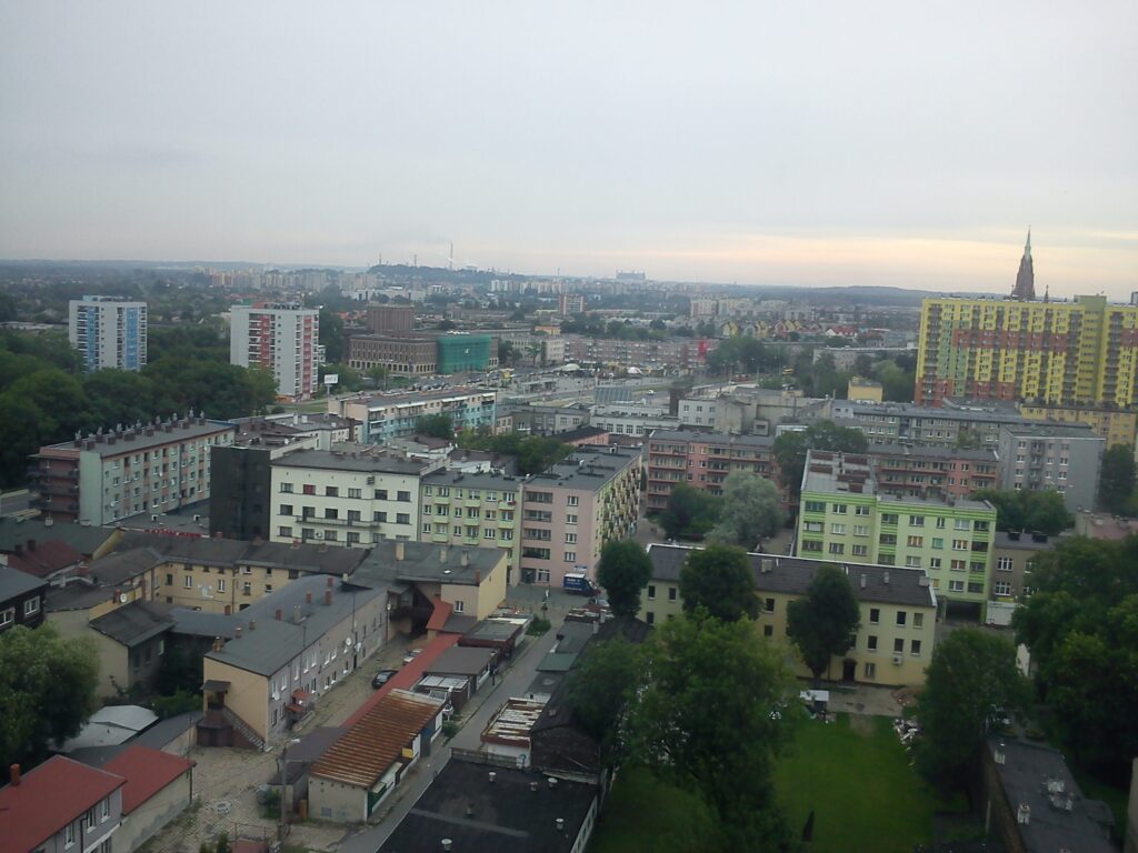 Dąbrowa Górnicza-Panorama miasta 